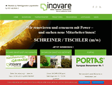 Tablet Screenshot of inovare.de